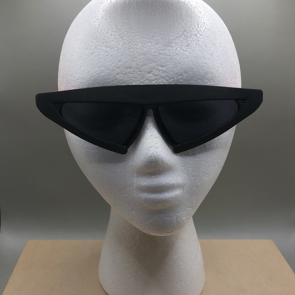 Vintage 1989 Pizza Hut Back To The Future Black & Hot Pink Promo Sunglasses - Picture 7 of 8